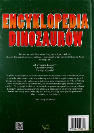 Encyklopedia dinozaurów (twarda) [KSIĄŻKA]