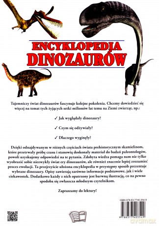 Encyklopedia dinozaurów (twarda) [KSIĄŻKA]