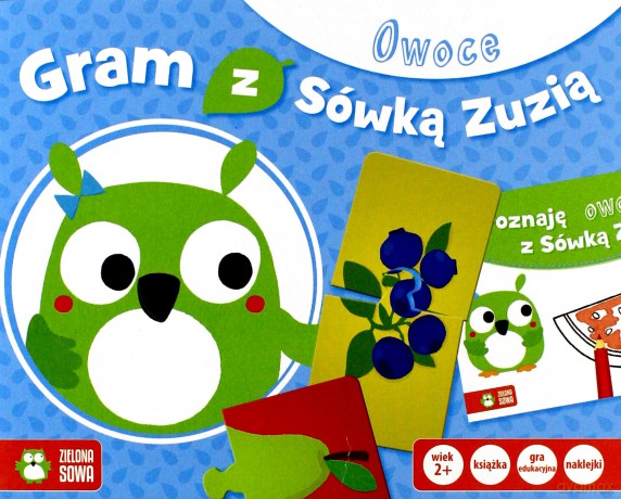 Gram z Sówką Zuzią. Owoce [KSIĄŻKA]