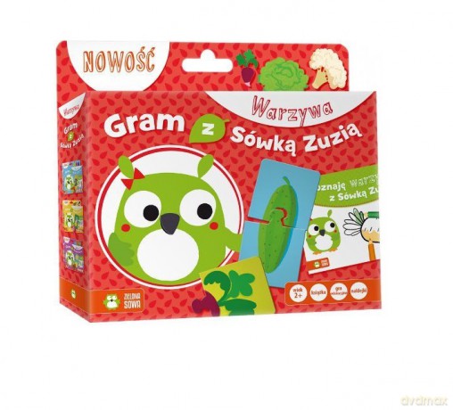 Gram z Sówką Zuzią. Warzywa [KSIĄŻKA]