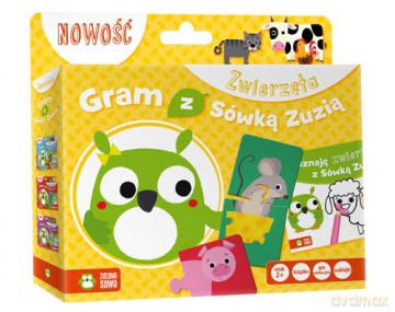 Gram z Sówką Zuzią. Zwierzęta [KSIĄŻKA]