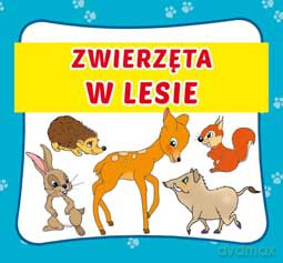 Zwierzęta w lesie (harmonijka) - Emilia Pruchnicka (twarda) [KSIĄŻKA]