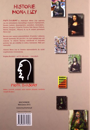 Historie Mona Lizy - Piotr Bransony (twarda) [KSIĄŻKA]