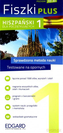 Hiszpański fiszki plus dla początkujących 1 [KSIĄŻKA]