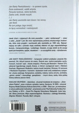 Jan Kanty osobny. Jan Kanty Pawluśkiewicz w rozmowie z Wacławem Krupińskim - Jan Kanty Pawluśkiewicz, Wacław Krupiński (twarda) [KSIĄŻKA]
