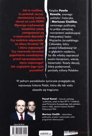 Jaruzelski. Życie paradoksalne - Mariusz Cieślik, Paweł Kowal (twarda) [KSIĄŻKA]