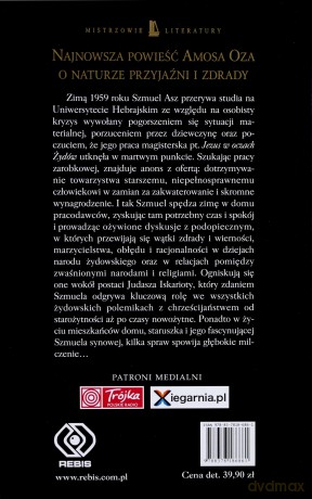 Judasz - Amos Oz (twarda) [KSIĄŻKA]