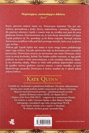 Kochanica cesarza - Kate Quinn [KSIĄŻKA]