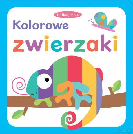 Kolorowe zwierzaki (twarda) [KSIĄŻKA]