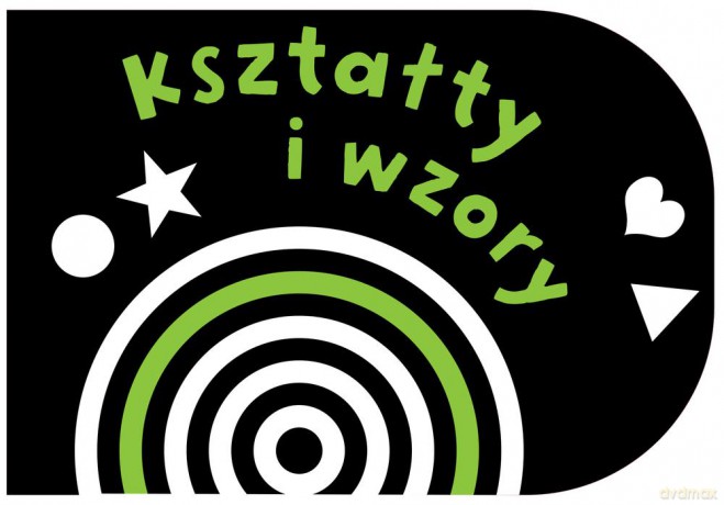 Kształty i wzory czarno-białe (twarda) [KSIĄŻKA]