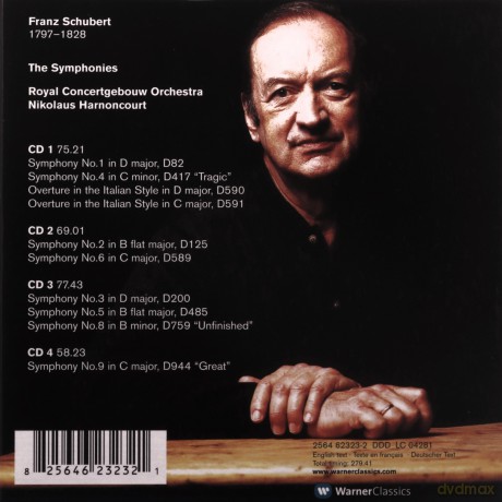 Harnoncourt/Rco: Schumann: Complete Symphonies,The [4CD]