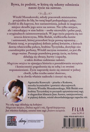 Magiczne miejsce - Agnieszka Krawczyk [KSIĄŻKA]