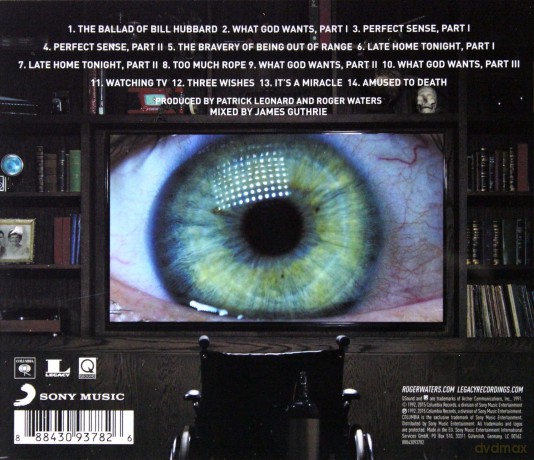 Roger Waters: Amused to Death [CD]