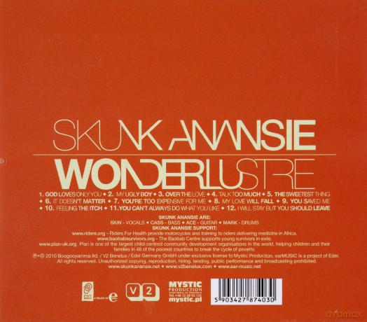 Skunk Anansie: Wonderlustre [CD]