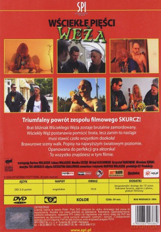 Wściekłe pięści Węża [DVD]