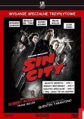 Sin City Miasto Grzechu wersja reżyserska [3DVD]