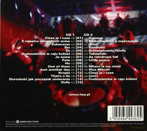 Hey: Hey Koncertowy (digipack) [2CD]