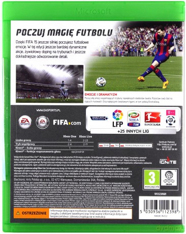 FIFA 15 [GRA XBOX ONE]