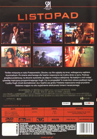 Listopad [DVD] film