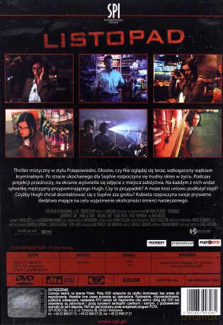 Listopad [DVD] film