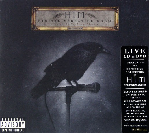 Him: Digital Versatile Doom Live at The Orpheum Theatre XXXV11 A.S (digipack) [2CD]