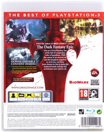 Dragon Age: Origins Essentials [GRA PS3]