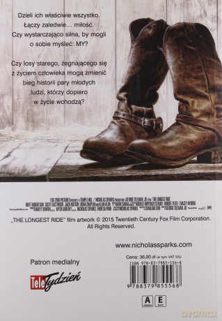 Najdłuższa podróż - Nicholas Sparks [KSIĄŻKA]