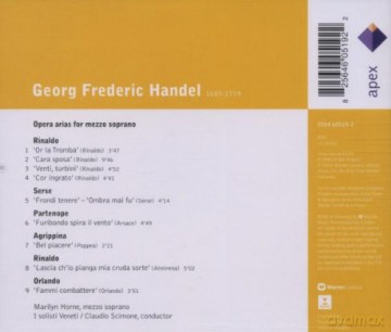 Marilyn Horne: Handel: Arien [CD]