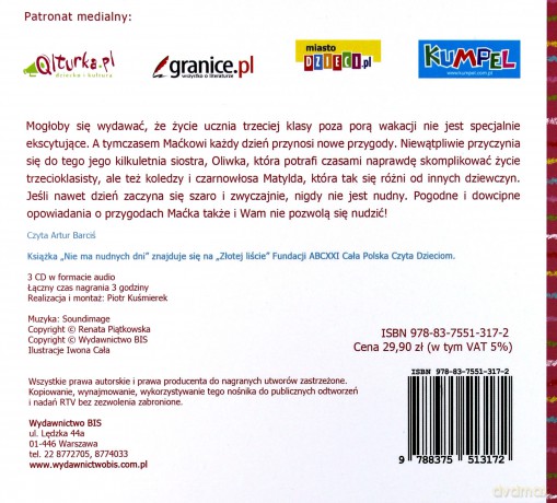 Nie ma nudnych dni - Renata Piątkowska [AUDIOBOOK] [CD-MP3]