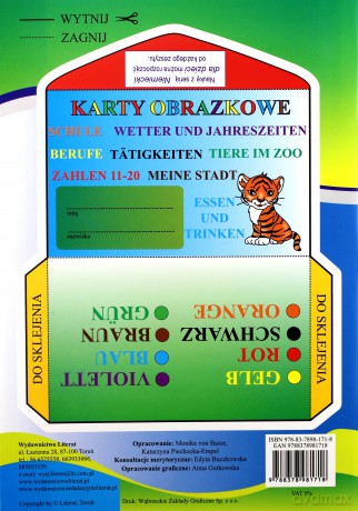 Niemiecki dla dzieci 3-7 lat - Von Basse Monika, Piechocka-Empel Katarzyna [KSIĄŻKA]