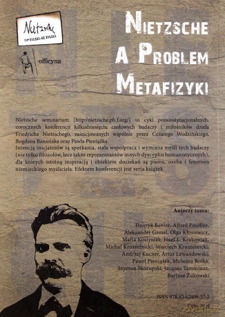 Nietzsche a problem metafizyki - Aleksander Gemel, Zuzanna Markiewicz, Artur Lewandowski [KSIĄŻKA]