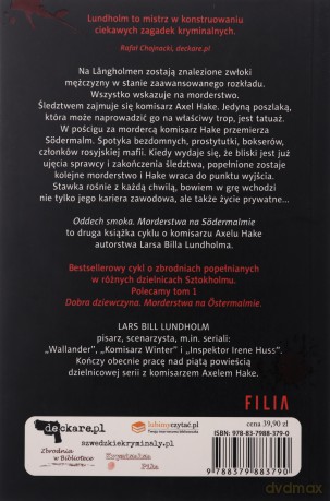 Oddech smoka. Morderstwa na Sodermalmie - Lars Bill Lundholm [KSIĄŻKA]