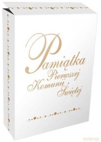 Pamiątka Pierwszej Komunii Świętej - zestaw (twarda) [KSIĄŻKA]
