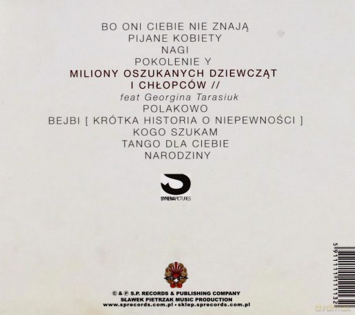 Bartas Szymoniak: Miliony oszukanych dziewcząt i chłopców [CD]