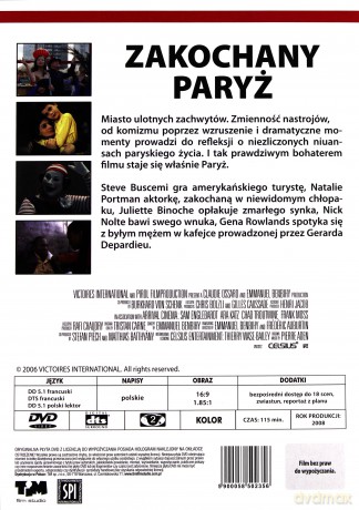 Zakochany Paryż [DVD]