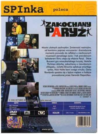 Zakochany Paryż [DVD]