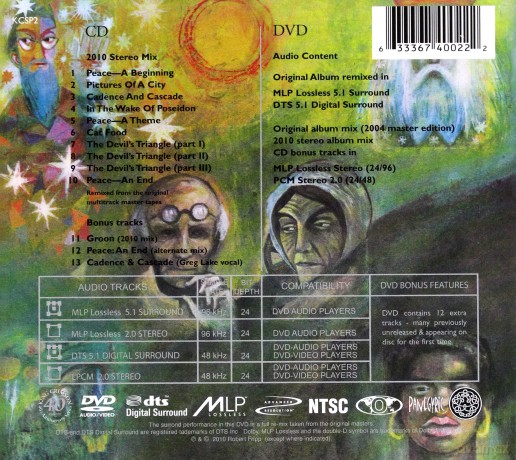 King Crimson: In The Wake Of Poseidon 40th Anniversary Series (digipack) [DVD]+[CD]
