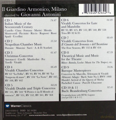 Il Giardino Armonico: Il Giardino Armonico Box Set [11CD]