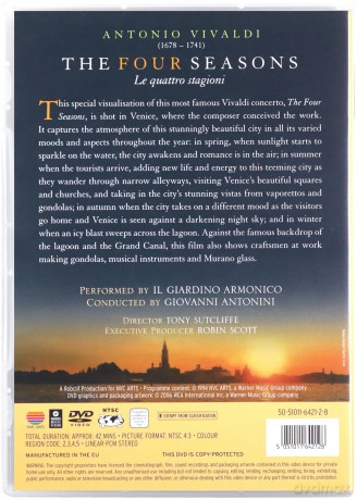 Il Giardino Armonico/Antonini: Viva: Die Vier Jahreszeiten [DVD]