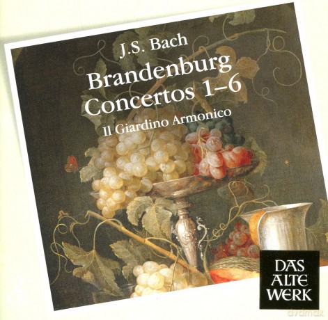 Il Giardino Armonico/Antonini: Bach: Brandenb.Concertos1-6 [2CD]