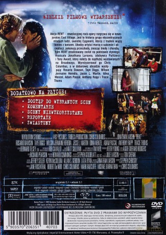 Rent [DVD]