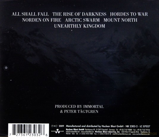 Immortal: All Shall Fall [CD]