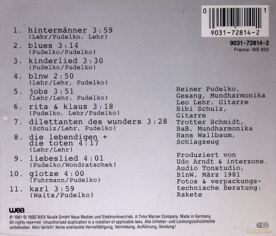 Interzone: Interzone [CD]