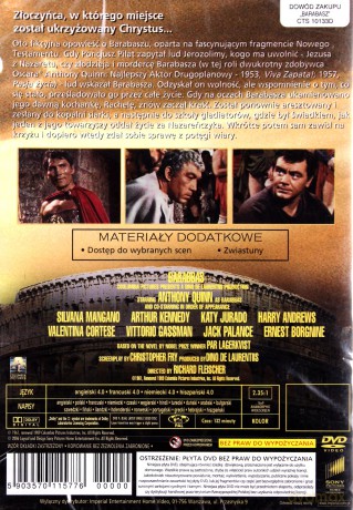 Barabasz [DVD]