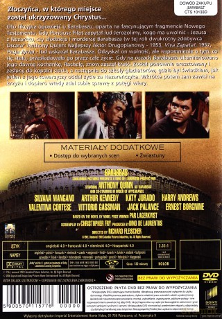 Barabasz [DVD]