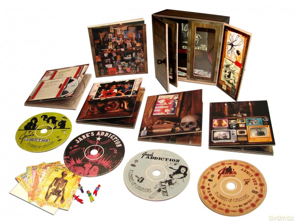Jane's Addiction: A Cabinet Of Curiosities (DeLuxe Edition) [BOX] [3CD]+[DVD]