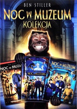 Noc w muzeum. Zestaw 3 filmów [3DVD]