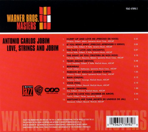 Antonio Carlos Jobim: Love Strings [CD]