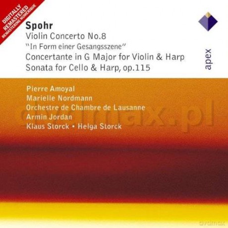 Jordan/Orch.De Chambre De Laus: Spoh: Violinkonzert Nr.8op.47/+ [CD]