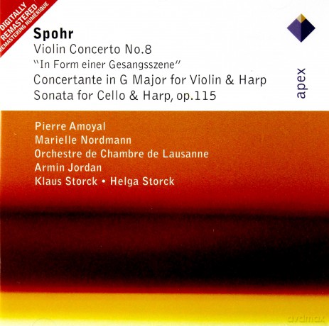 Jordan/Orch.De Chambre De Laus: Spoh: Violinkonzert Nr.8op.47/+ [CD]